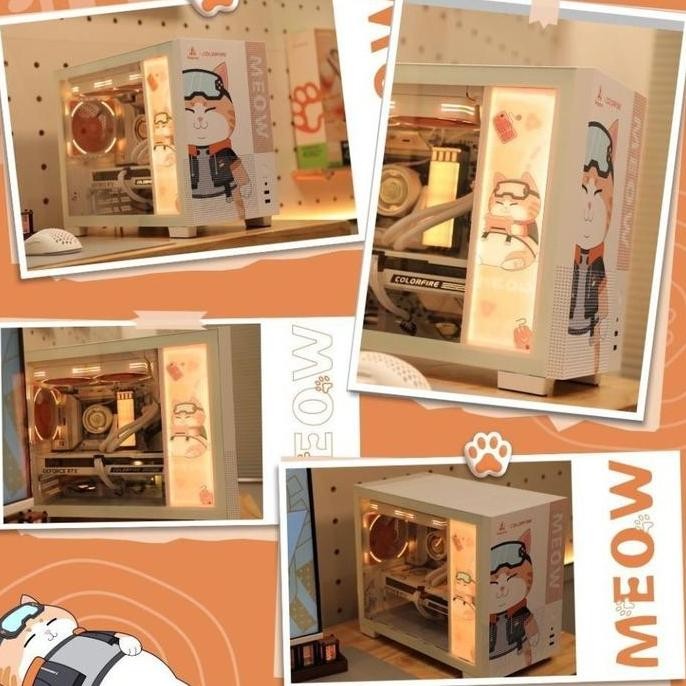 CTC X COLORFIRE MEOW PC LIMITED EDITION | RTX 4060 DUAL - Gaming PC Component