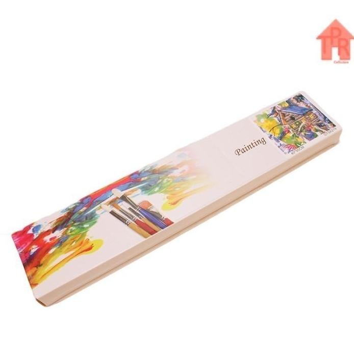 

ready DIY - Set Melukis / paint by number kit - FLOWER 40x50cm. part-9