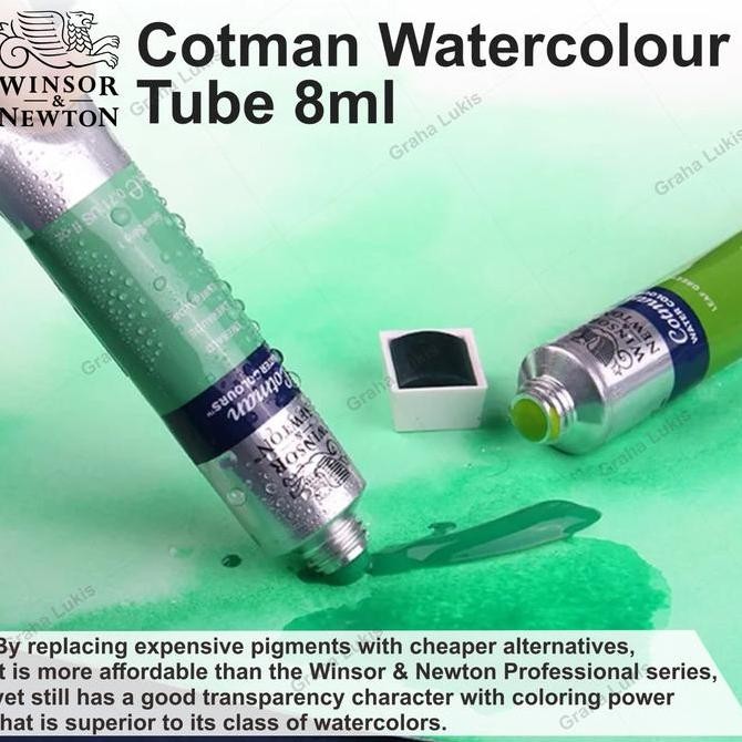 

ready Winsor & Newton Cotman Water Colour Tube 8ml