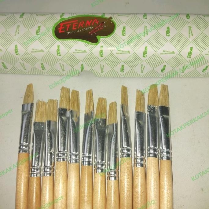 

ready Kuas Lukis ETERNA nomor 7 per 1 lusin
