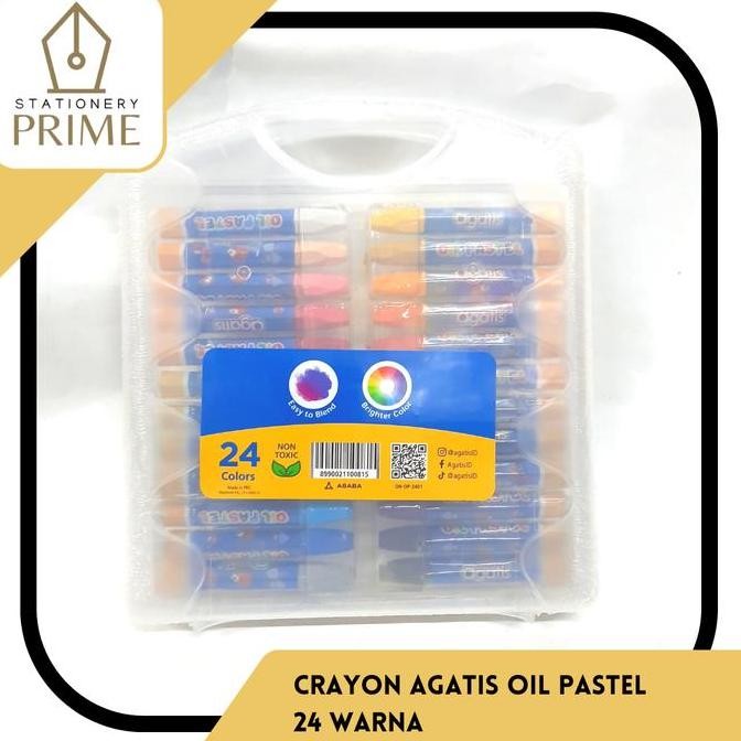 

ready Crayon Agatis Oil Pastel 24 Warna