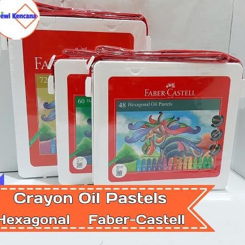 

ready Crayon Oil Pastels Hexagonal 48 - 60 - 72 Faber-Castell