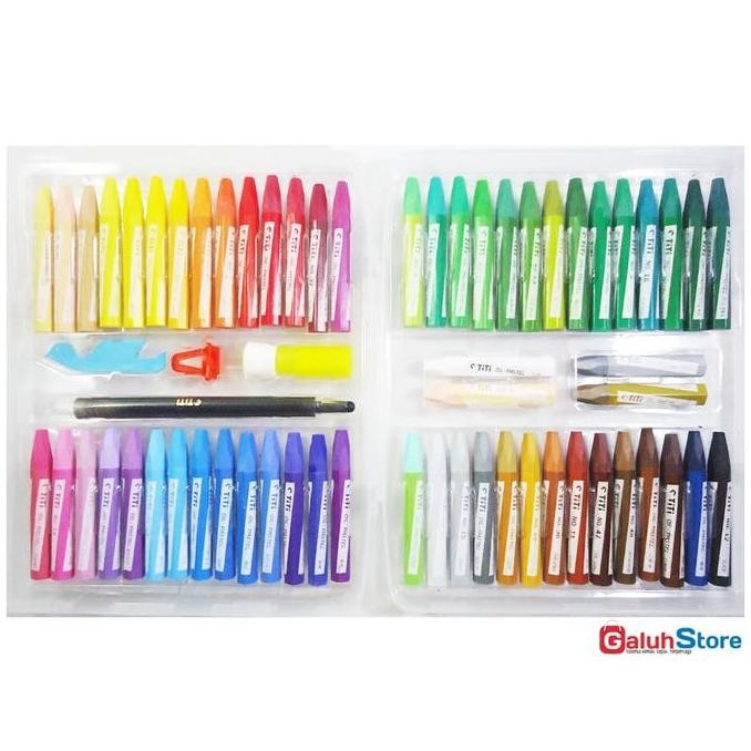 

ready Titi Crayon Oil Pastel 55 Warna