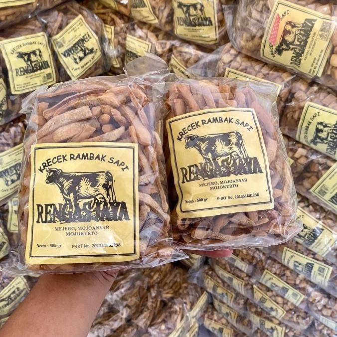 

(Expert) Kerupuk Kulit Sapi Stik Coklat 500g Murah Krupuk Rambak Sapi Lokal