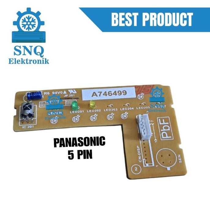 Tersedia Sensor AC panasonic 5 pin A746499 - Receiver ac panasonic kabel soket 5 pin - PCB Sensor ac