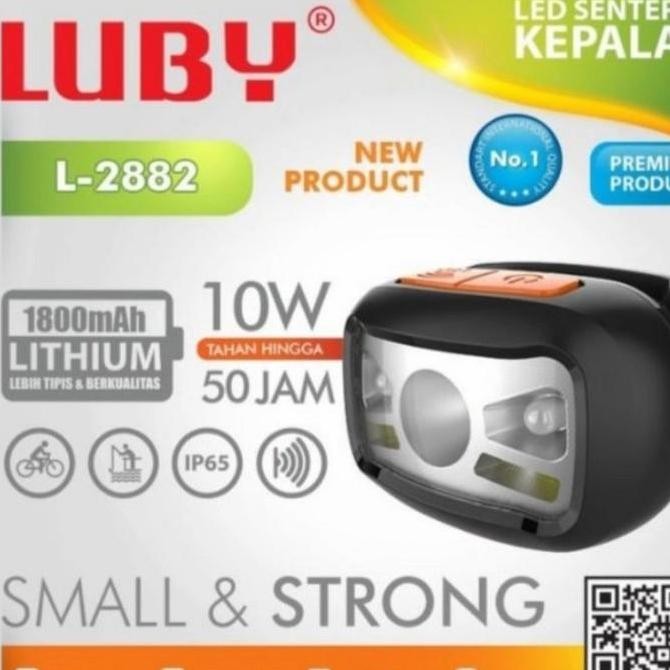 Tersedia Senter Kepala Sensor 10 Watt Luby L-2882