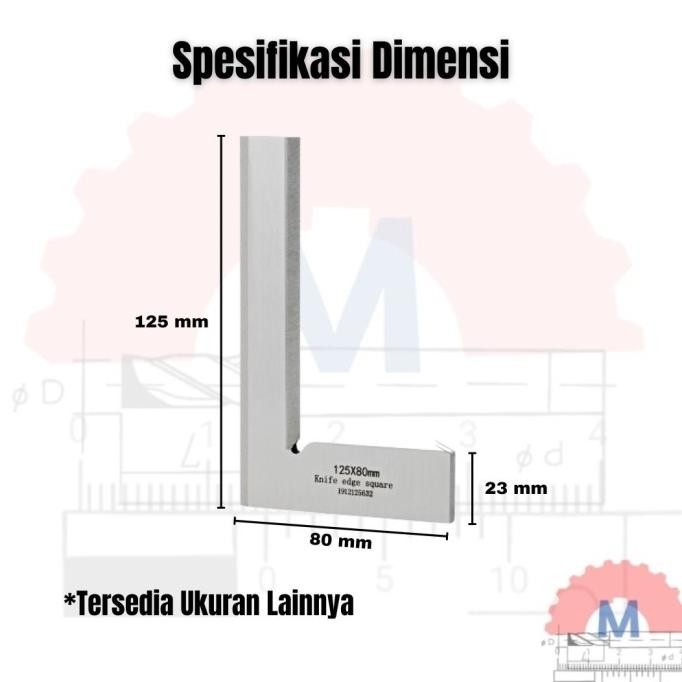 

Penggaris siku presisi 90 degree precision square