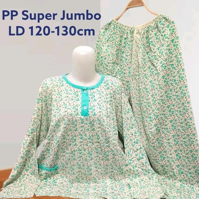 ready stock Baju tidur PP Super Jumbo LD 130 bahan kaos Murah murah