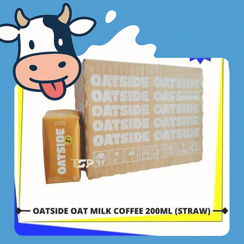 

Oat Milk Oatside (Straw) Varian Rasa 200Ml X 12 Pcs (1 Karton)