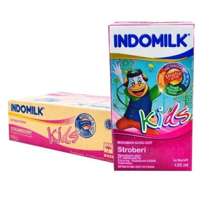 

(Expert) Indomilk kids 115ml Rasa Strawberry