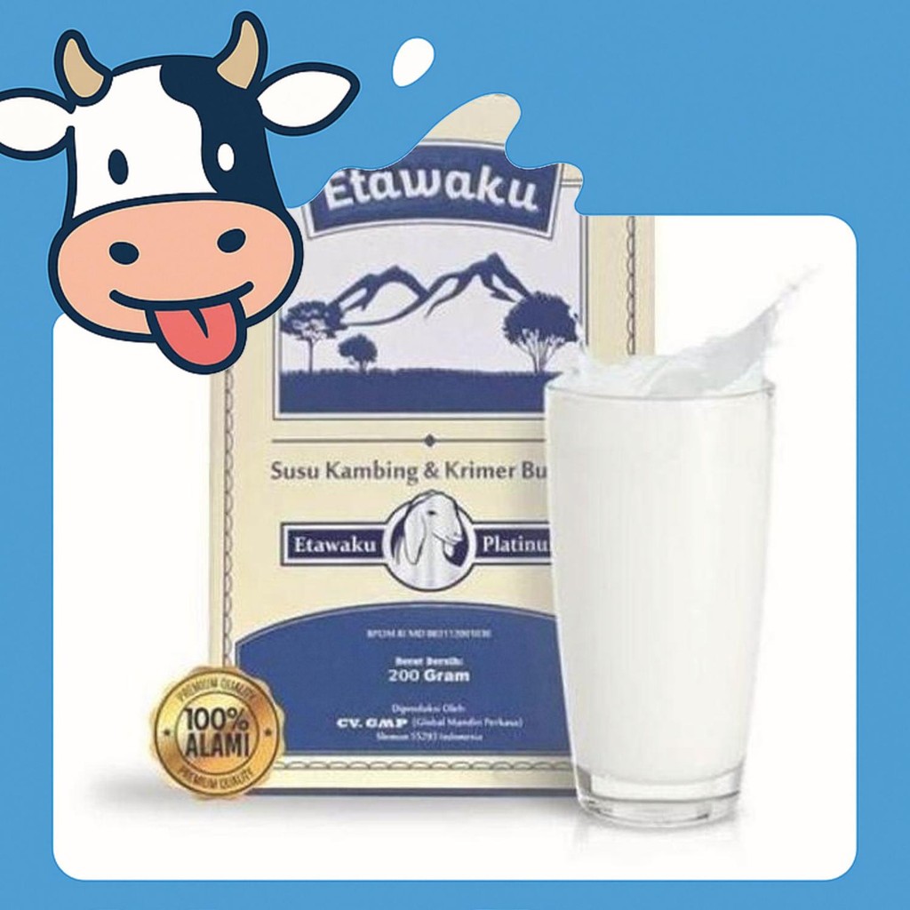 

Kualitas Terbaik Etawaku Susu Kambing Etawa Platinum