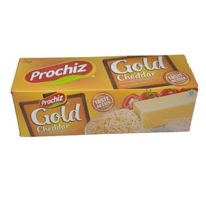 

(Expert) keju prochiz gold cheddar 2 kg