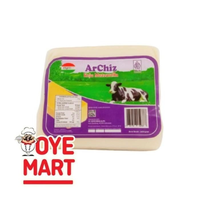 

(Expert) ARCHIZ KEJU MOZZARELLA BLOCK 1KG/MOZZARELLA CHEESE