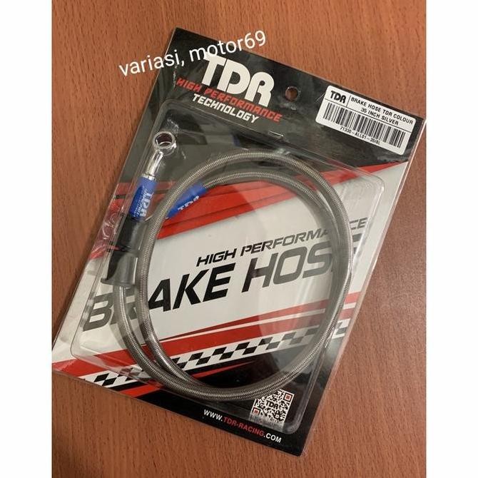 selang rem depan tdr 35inc 90cm vega,jupiter, z/mx,fiz r,vixion,rxking
