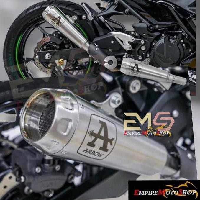 Grosir Knalpot Arrow Ninja 250 2018 Ninja 400 Ninja250 New Prorace Slip On