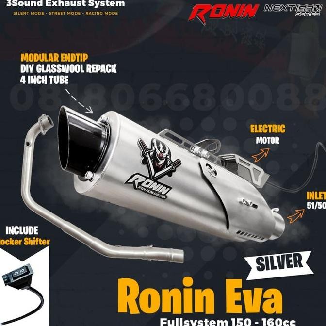 Grosir Knalpot 3 Suara 3Tech Ronin Katana Nextgen Series Motor Sport & Bebek 125 - 160Cc Bergaransi 