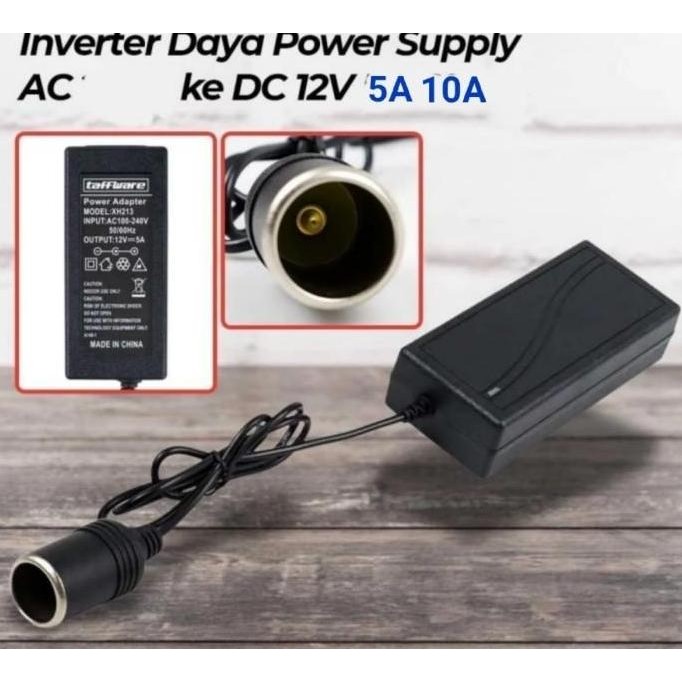 Colokan lighter Adaptor Vacum Vacuum Cleaner Mobil ke Listrik 12V 10A