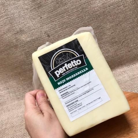 

(Expert) Keju Melted Mozarella Perfetto 1kg