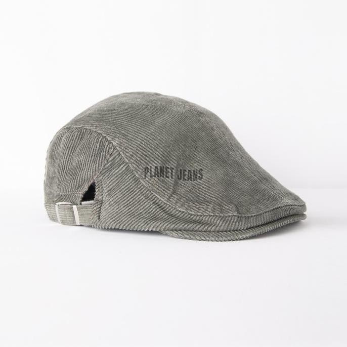 Murah Topi Corduroy Old Money Flat Cap Hat  - Fc01 Planet Jeans