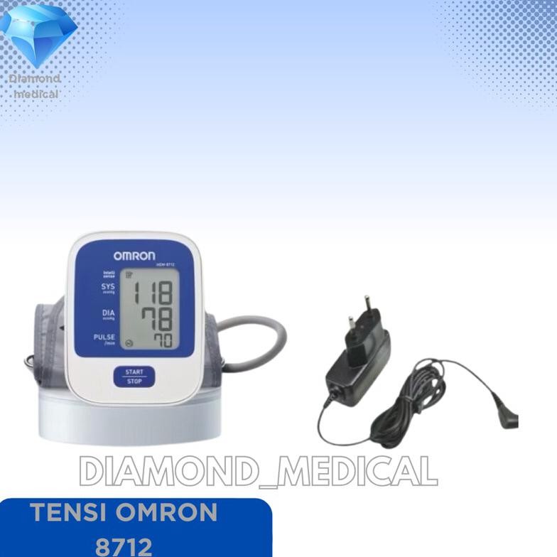 tensimeter digital Omron 8712 + adaptor omron original terlaris