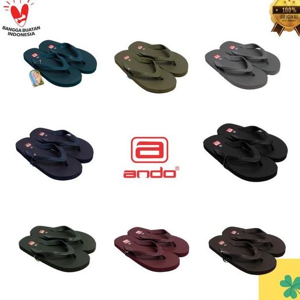 Sandal Jepit Pria Ando Hawaii Sendal Jepit Pria Pantai