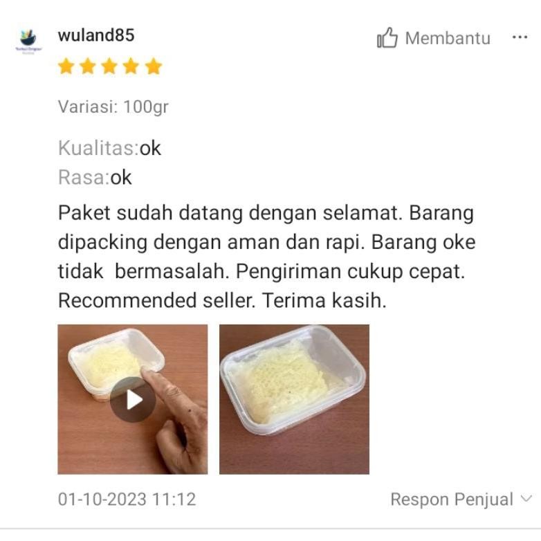 

PROMO Comb Honey | Madu Sarang Organik