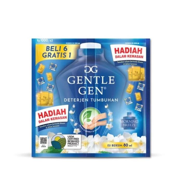 Gentle Gen Deterjen Cair Sachet 1Dus/Karton lm