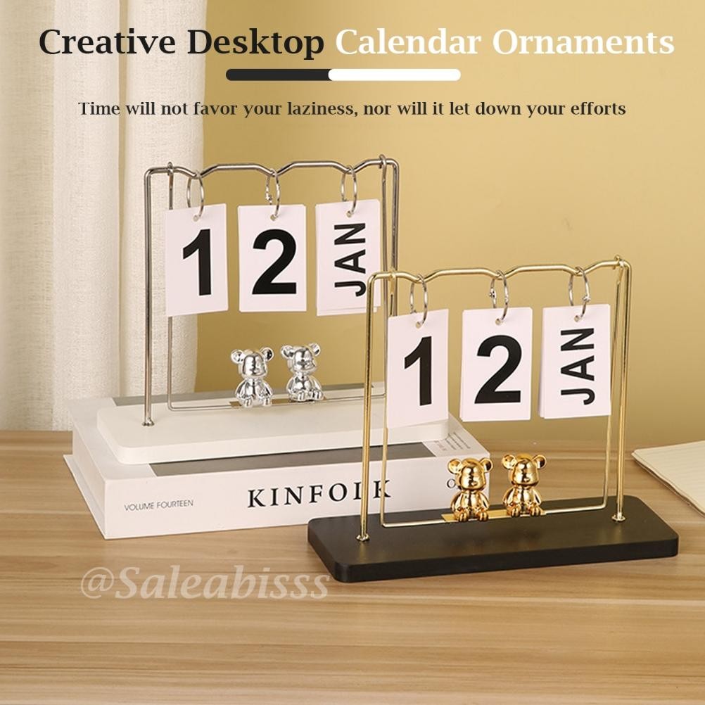 

ASLI KALENDER RODA BERPUTAR PERPETUAL AESTHETIC MEJA SEPANJANG MASA