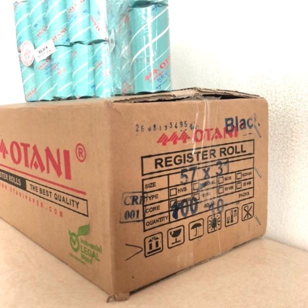 

(HARGA PER PACK) Kertas Struk Kasir Thermal OTANI 57 x 31 Black - Kertas Roll Struk / Struk RB07