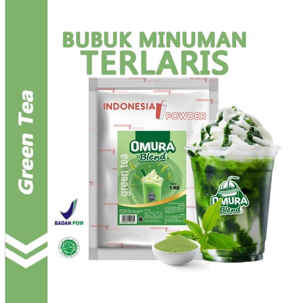 

ASLI OMURA BLEND BUBUK MATCHA GREEN TEA 1KG - PREMIUM MATCHA POWDER DRINK