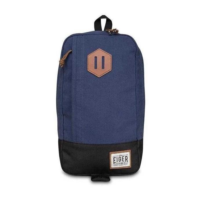Tas Selempang Punggung Eiger 3406 -Navy -Diario Canvas Sling Bag 7L (Best Quality)