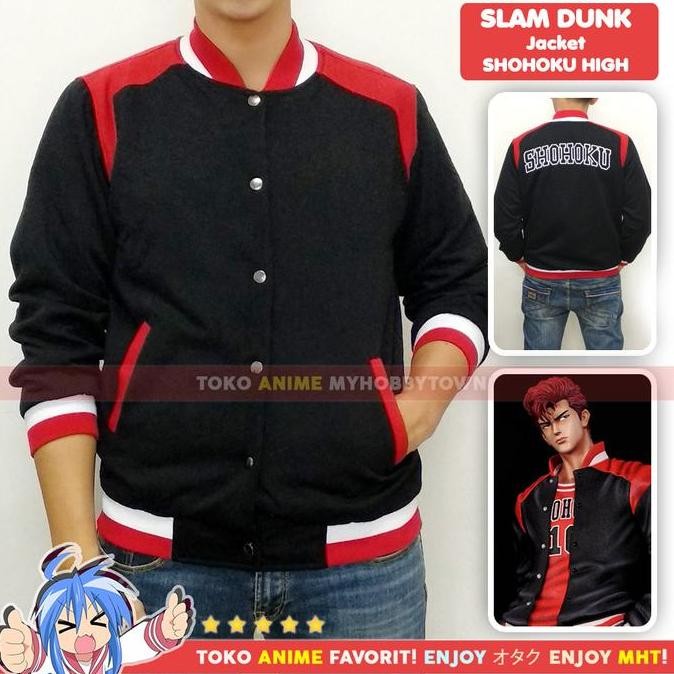Sale Jaket Shohoku Slam Dunk - Sakuragi Hanamichi Cosplay Jacket