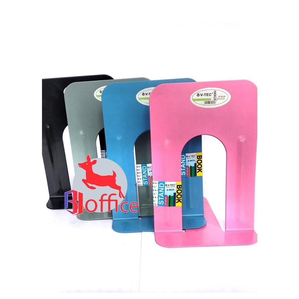 

Pembatas Buku Besi / Stand Book / Per Pasang / Penyangga Buku / Book End RB07