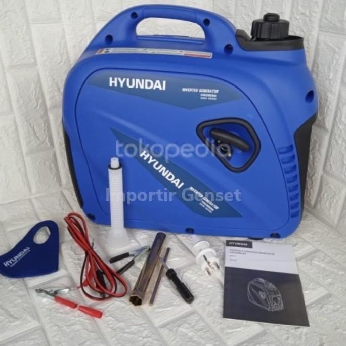 

Terlaris Silent Genset Hyundai 2000 Watt Maks 2200 Watt Inverter Hdg2880