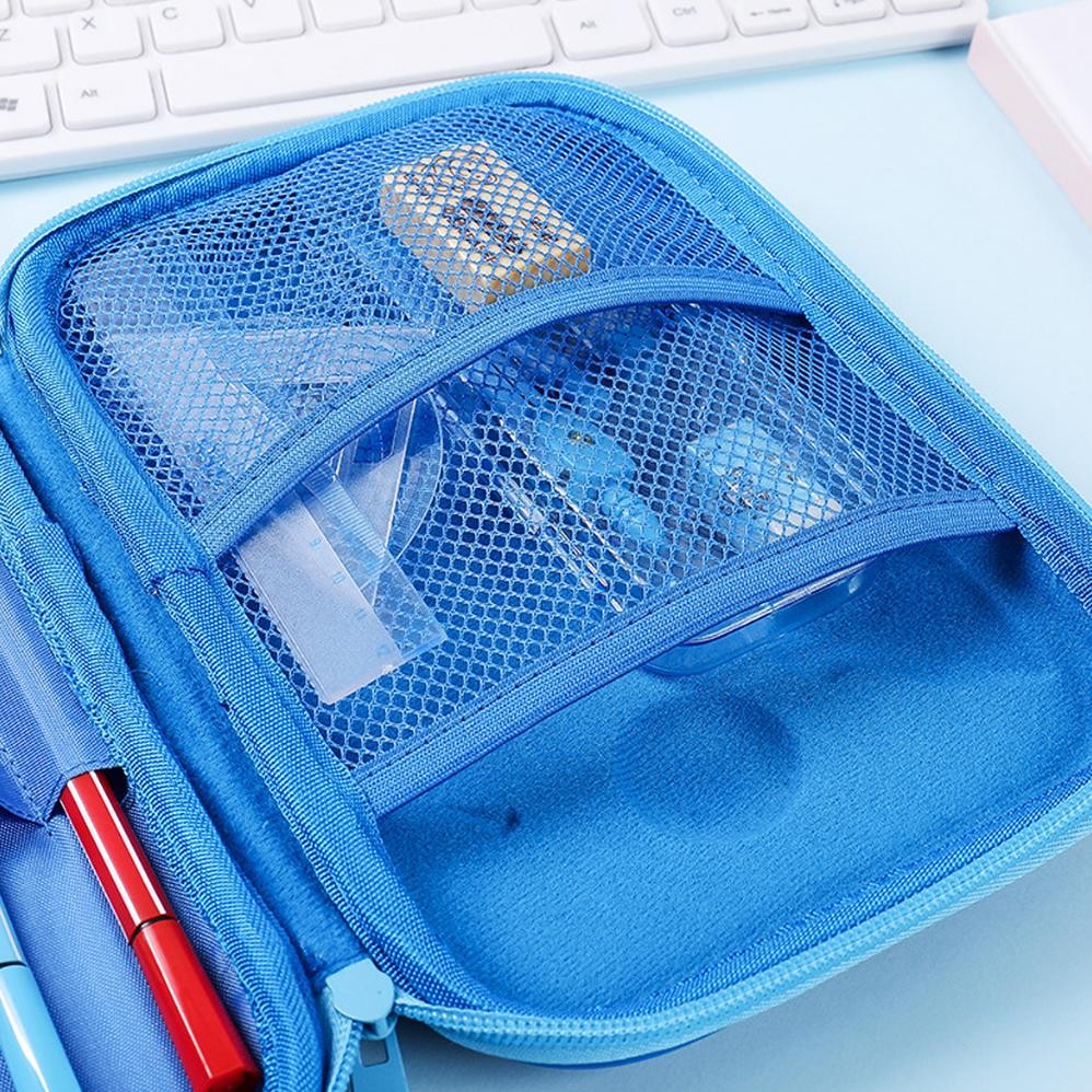 

Wakakids Tempat Pensil Anak 3D Motif Timbul Karakter Waterproof Kotak Pensil Hardcase Besar Venhs