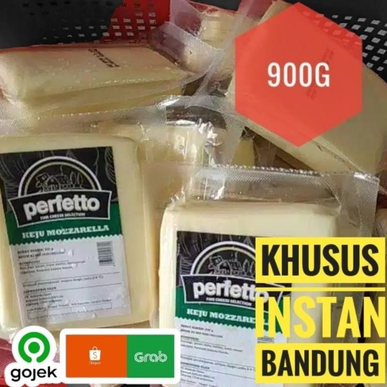 

Baru Keju Mozzarella Perfetto 1Kg, 900G, 200G Halal Murah Instan Bandung | Keju Mozzarella Pizza Leleh Melt Topping