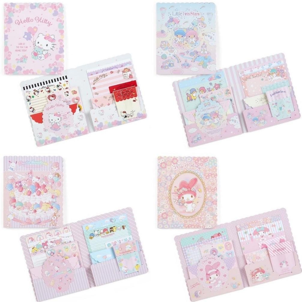 

Surat Menyurat Kertas Set Letter Greeting Amplop Motif Lucu Karakter Kartun Sanrio Hello Kitty Cinnamoroll My Melody Little Twin Star RB07