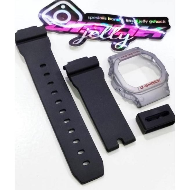 BNB GSHOCK DW5600 BLACK SMOKE RB