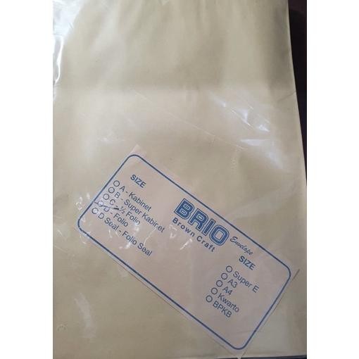 

AMPLOP COKELAT FOLIO BRIO ISI 100 RB07