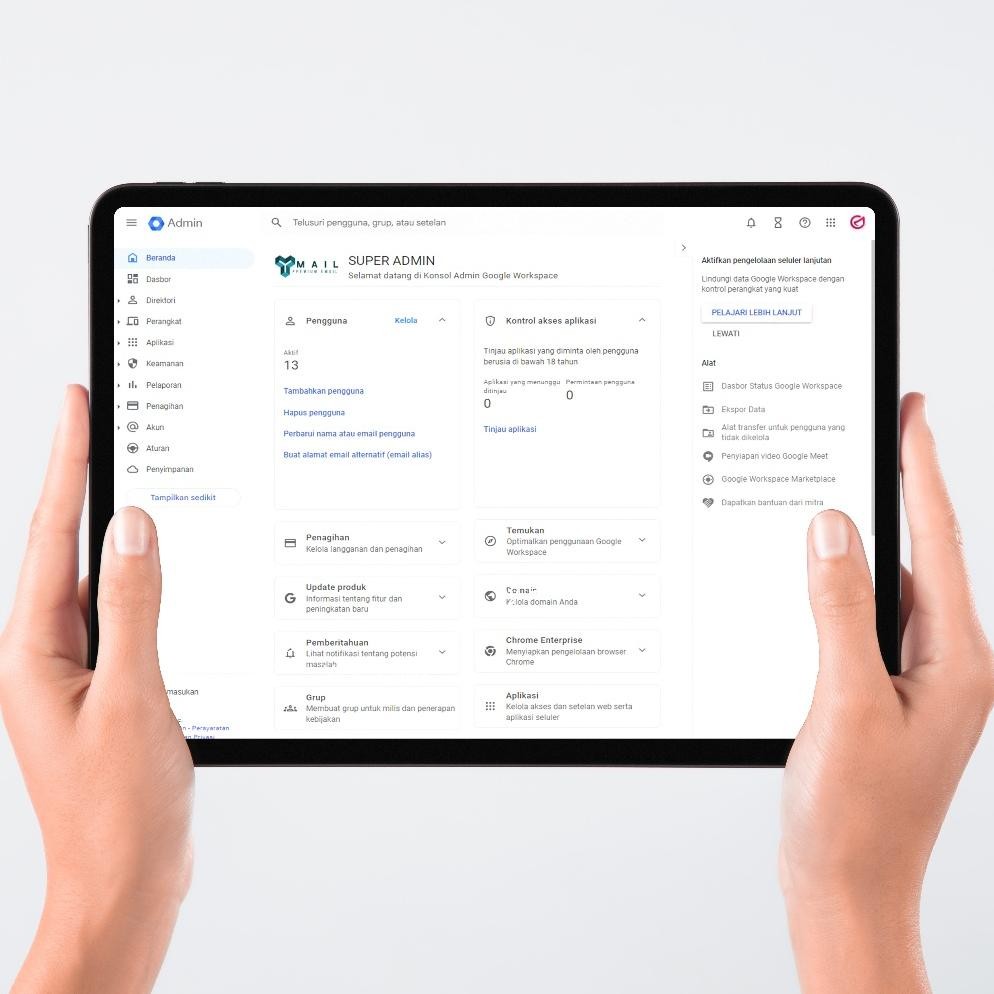 Akun Super Admin Gsuite EDU Termurah 10k User