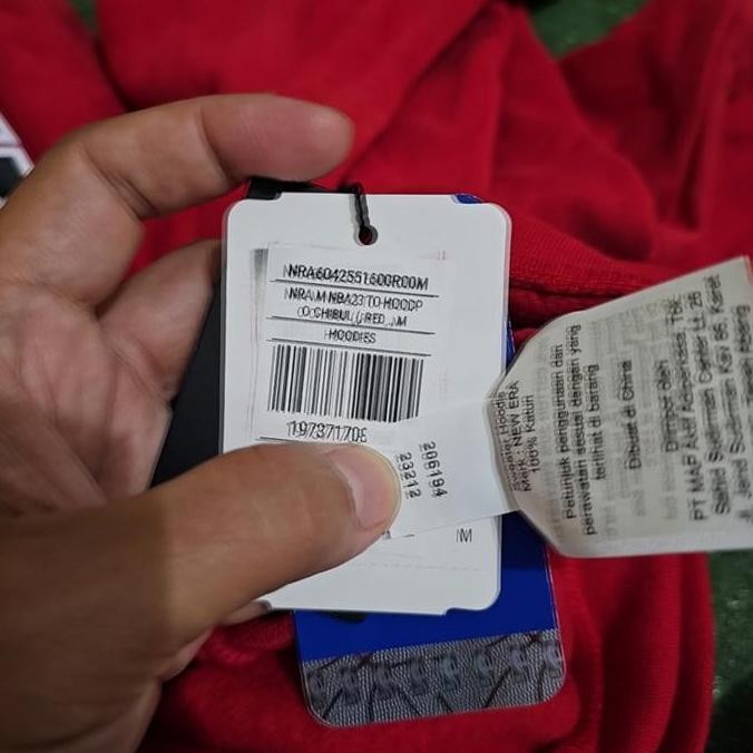 Promo New EraOriginalChicago Bulls Hoodie Red Bnwt