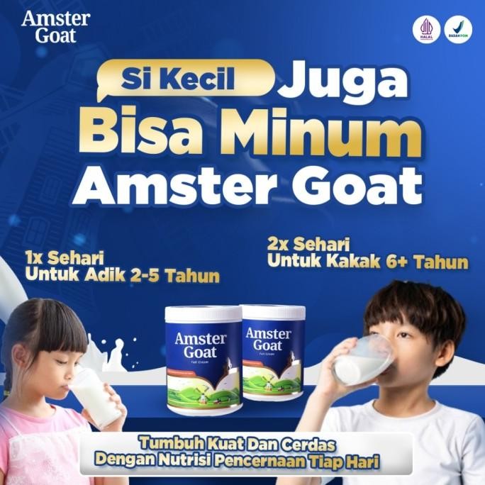 

(Expert) AMSTER GOAT - Susu Kambing Amstergoat Membantu Meningkatkan Masalah Pencernaan 250gr