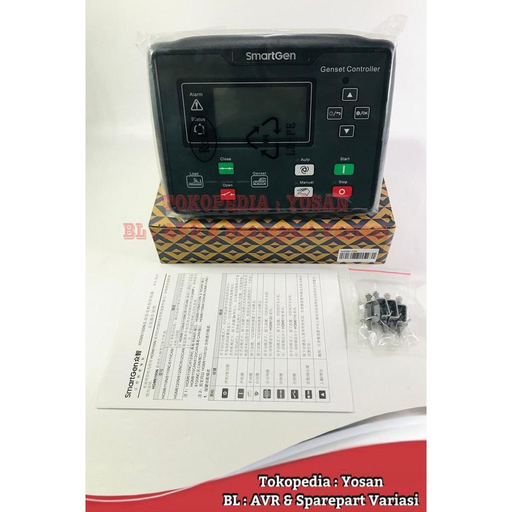 

Terlaris Smartgen Hgm 6110N / Hgm6110N Module Untuk Genset Dan Panel
