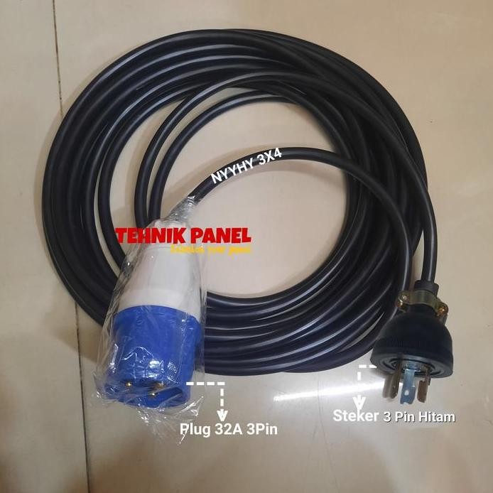 

Terlaris Kabel Penghubung Pln Ke Genset 32A 3Pin Ke Steker Genset 3Pin Hitam
