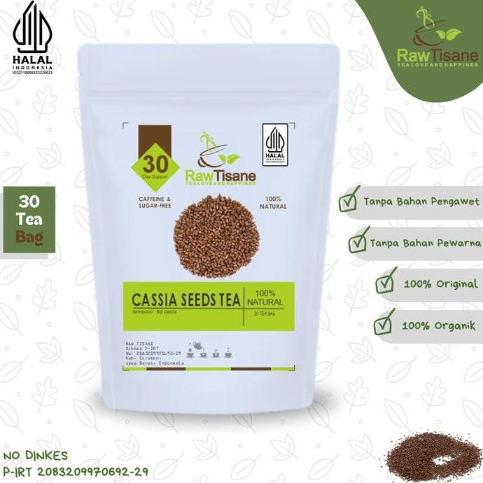 

SALE!!! Cassia Seeds Tea : Teh Biji Cassia Isi 30 Tea Bag