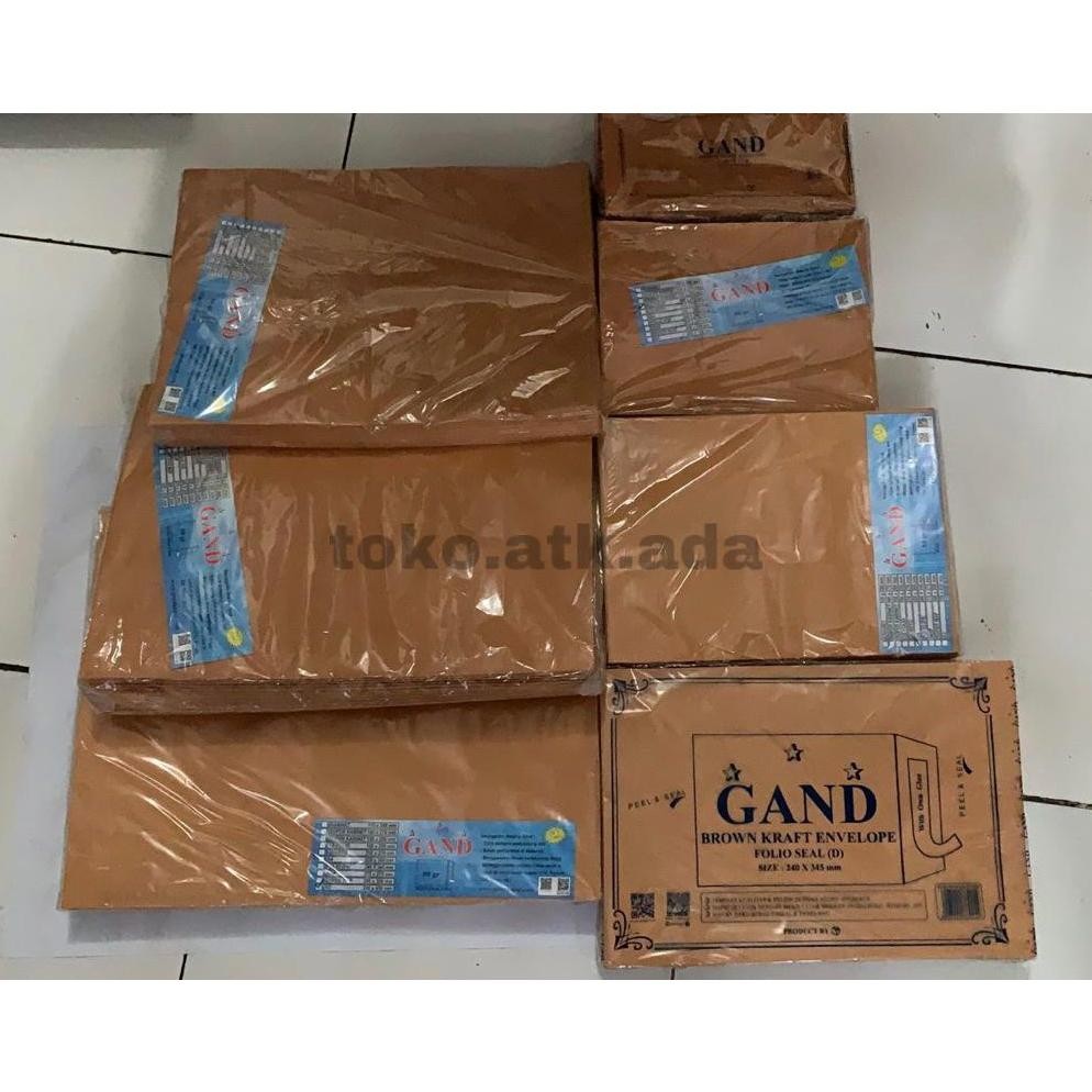 

AMPLOP COKLAT DENGAN SEAL UKURAN A3 330 X 430 MM / MAP COKLAT DENGAN LEM ISI 100 LEMBAR RB07