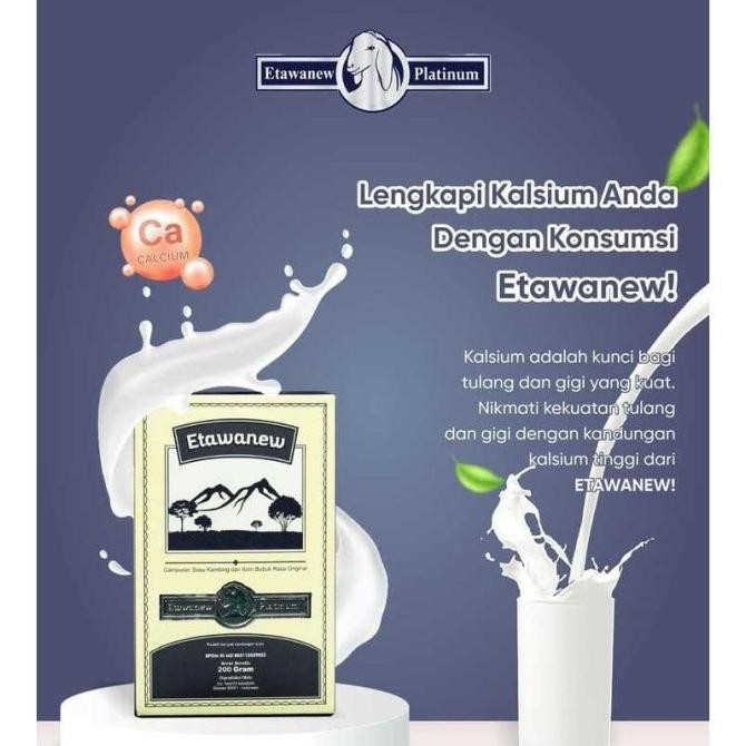 

(Expert) ETAWANEW PLATINUM - Susu Kambing Bubuk Jaga Kesehatan Tulang Dan Sendi