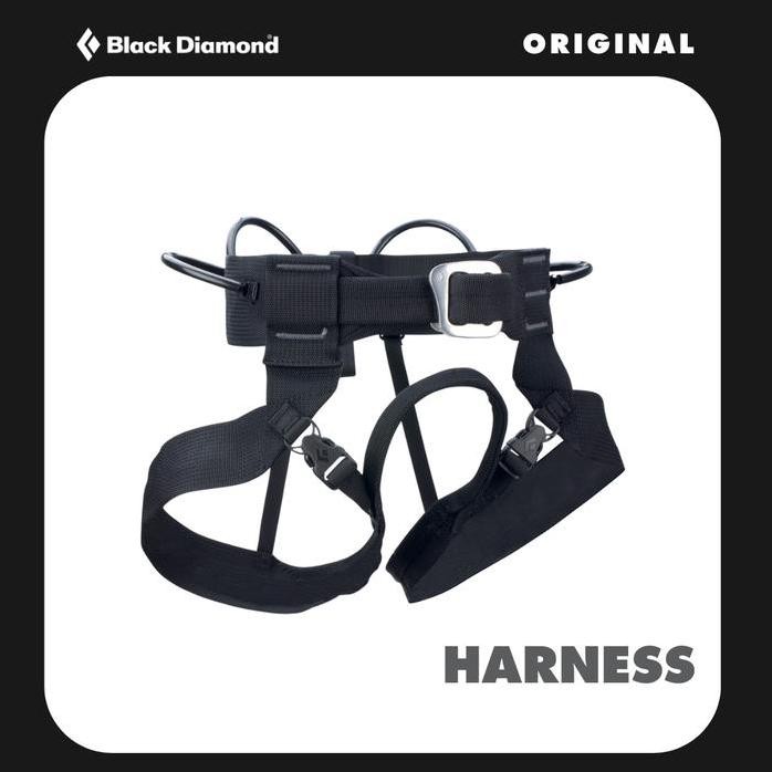 

Terlaris Black Diamond Alpine Bod Harness - Climbing Safety Equipment