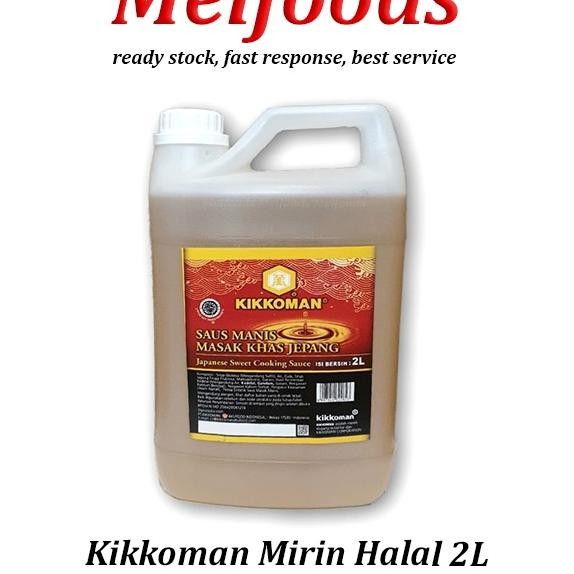 

Kikkoman Mirin Halal 2L Cuka Sushi Bumbu Sushi Jepang