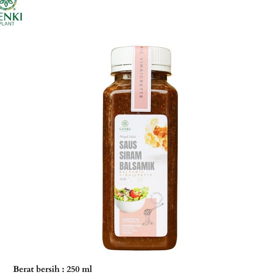

Balsamic Vinarette Saus Siram Balsamik Salad Dressing 250 Ml